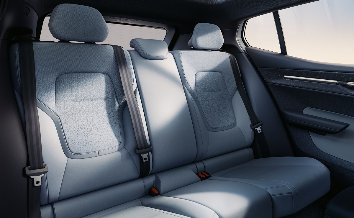 Volvo EX30 interior libre de cuero