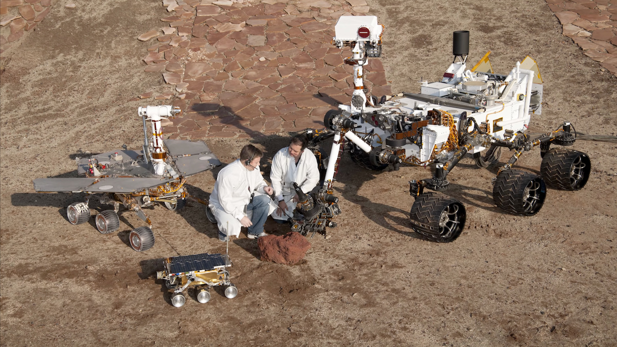NASA y educación STEM / reinventar la rueda - los rovers marcianos