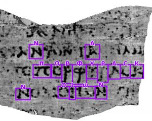 La inteligencia artificial ayuda a descubrir los escritos en unos papiros carbonizados hace 2.000 años / Universidad de Kentucky