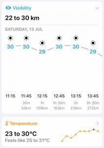 Wayther / Una app que combina las rutas en coche y la predicción meteorológica, ideal para planificar viajes